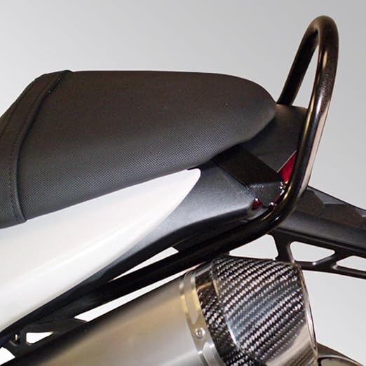 RENNTEC BLACK PILLION GRAB HANDLE RAIL GRABRAIL TRIUMPH SPEED TRIPLE