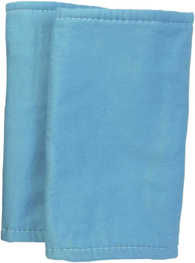 TwinGoTeething Pads (Blue) Drool and chew Pads Provide a Clean Surface for Your Teething Baby