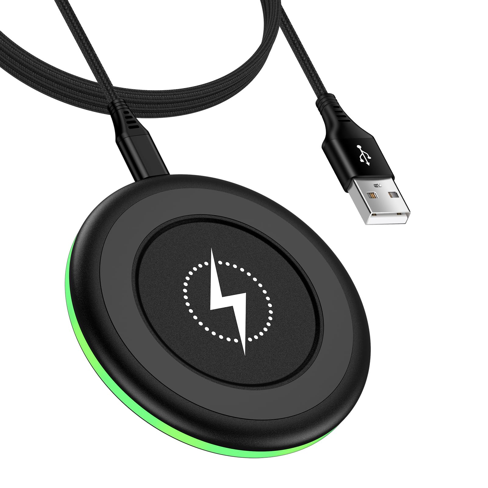 Photo 1 of Samsung S25 Wireless Charger Fast Charging Pad Android Charger for Samsung Galaxy S25 Ultra/S24/S23/S22/S21/S20/iPhone 17/16 Pro 15W Fast Wireless Phone Charger Station for Pixel 10 Pro xl/9/9a/8a/8/7