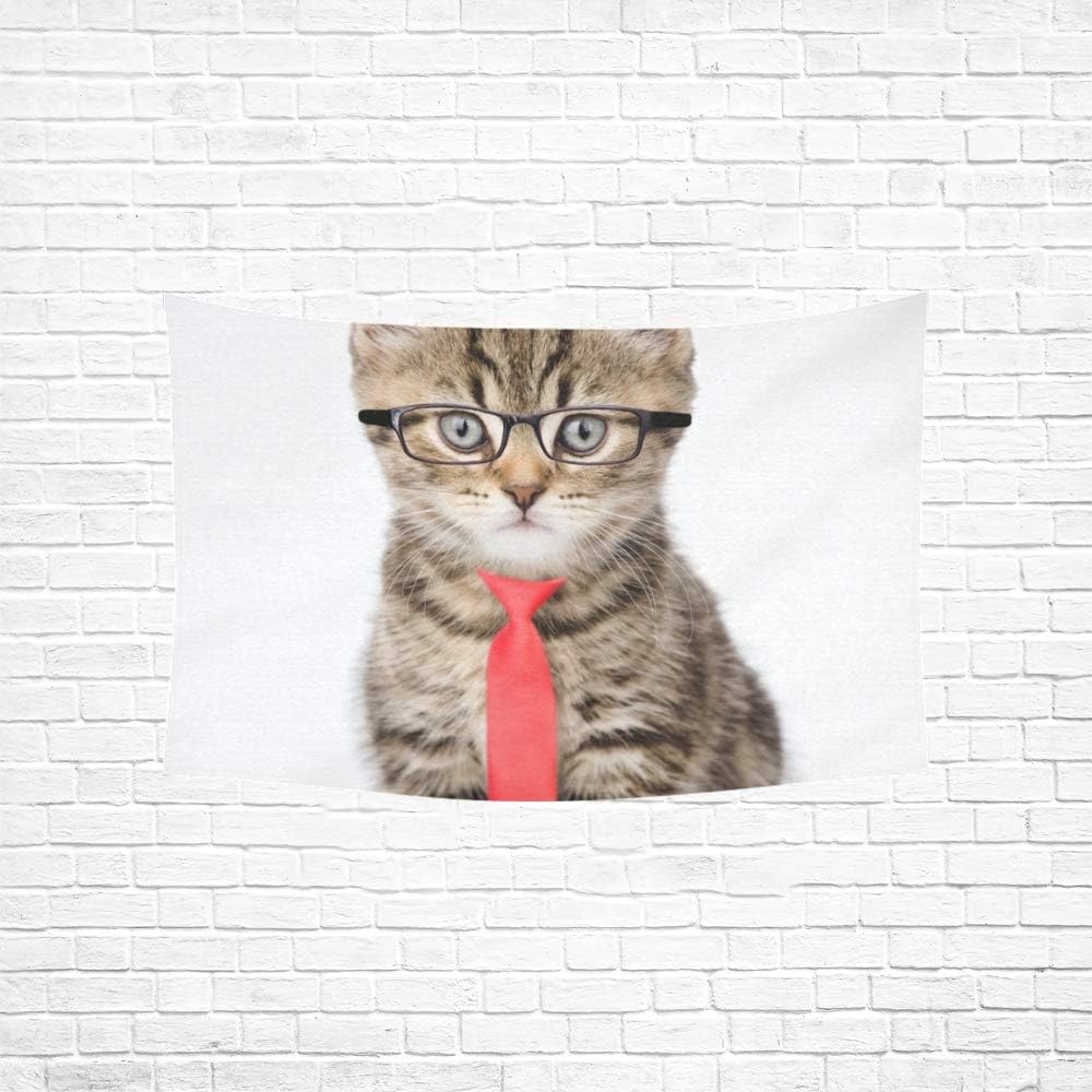 Yushg Girls Bedroom Wall Decor Tie Ribbon Cute Funny Cat Bathroom Wall Hangings Psychedelic Indian Womens Tapestry Dorm Decor For Living Room Bedroom 60 40inch 152cm X 102cm Amazon Co Uk Kitchen Home