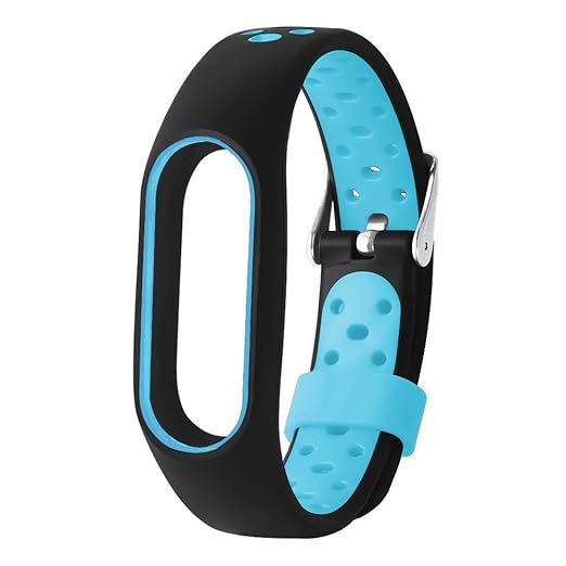 Cyond Sportuhren Armband, TPE Armband, Fitnessuhr Armband, Porös/Atmungsaktiv/Schlank Lässig Armband für Xiaomi Mi Band 2