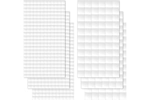 984PCS Sticky Foam Pads - 6 Sheets Double Sided Foam Sticky Pads Squares - EVA 3D Adhesive Foam Stickers - Card Making Suppli