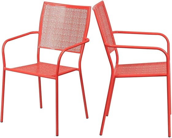 Amazon Com Modern Design Lightweight Stacking Patio Chair