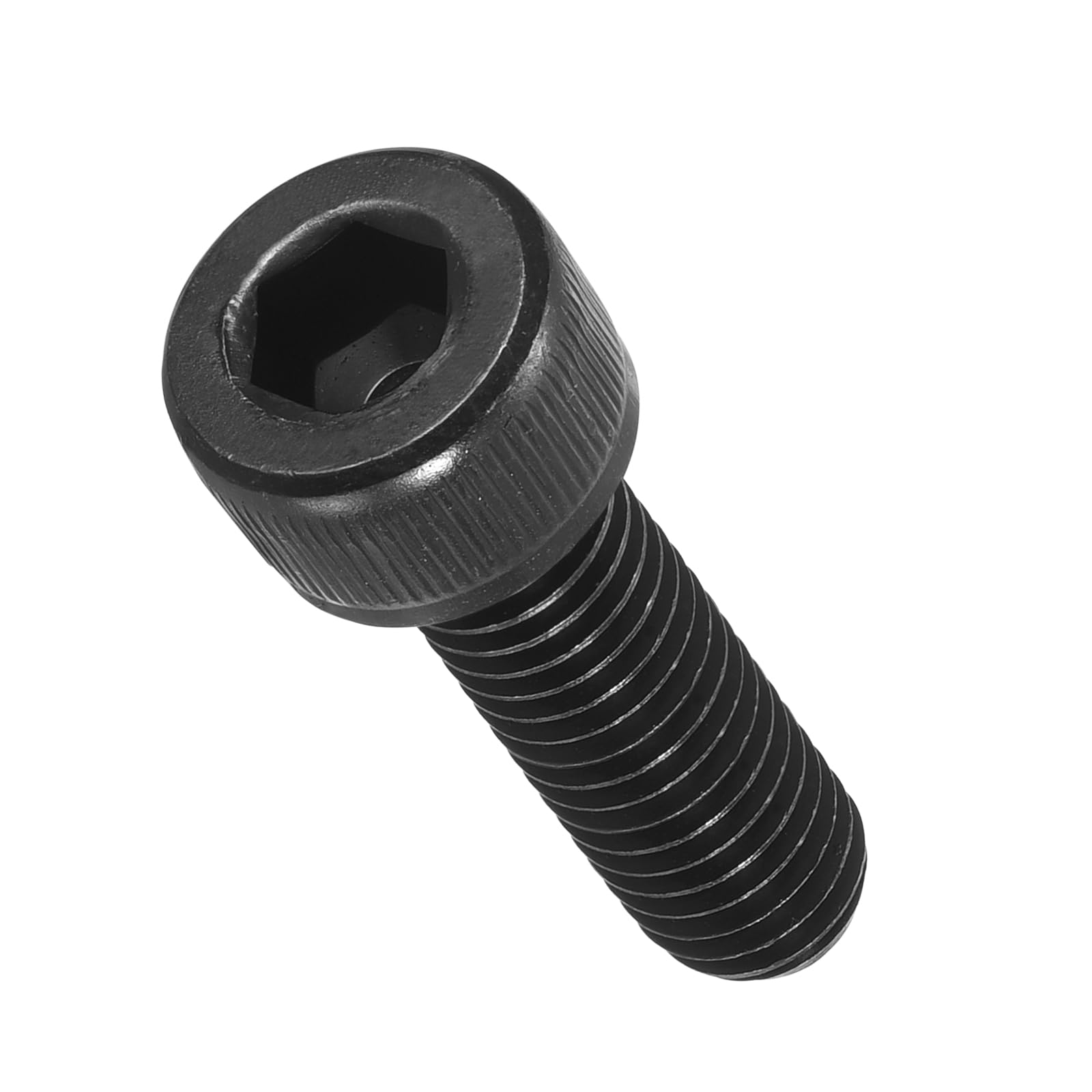 METALLIXITY Socket Head Cap Screws(M8-1.25x25mm)50Pcs, Carbon Steel Allen Socket Drive DIN912/ISO4762 Metric Oxide - Machine Grade 12.9 Internal Hex Screw UNC Coarse, Black — image 1