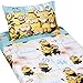 Universal MA440C Minions Testing 1234 Microfiber Sheet Set, Twin