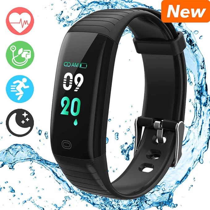 Fitness Trackers mit Pulsmesser und Blutdruck, Morden Fitness Armband