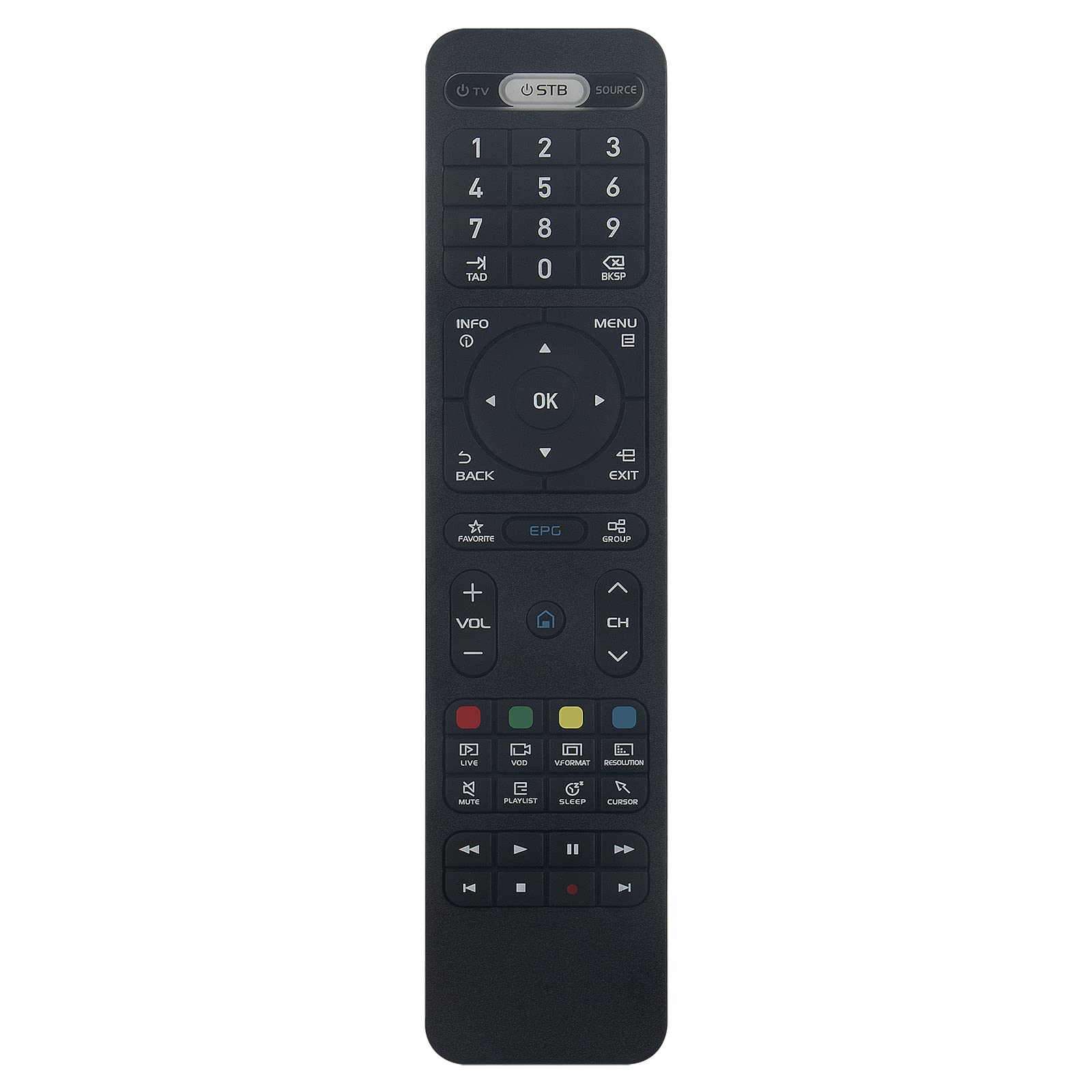 New T1+ Remote Control Replacement -Replace Remote Control fit for Dreamlink Dlite T1+ T2 （T2 Prime ）T3 IPTV Android HDTV Box For Dreamlink Dlite T1+ T2 T2 Prime T3 4K UHD IPTV Android TV Box Remote