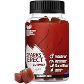 Testosterone Booster for Men Enlargement Gummies - Male Enhancing Formula | Ashwagandha, Shilajit, Sea Moss, Fenugreek DIM, Boron for Energy, Strength, Stamina, Endurance, Performance