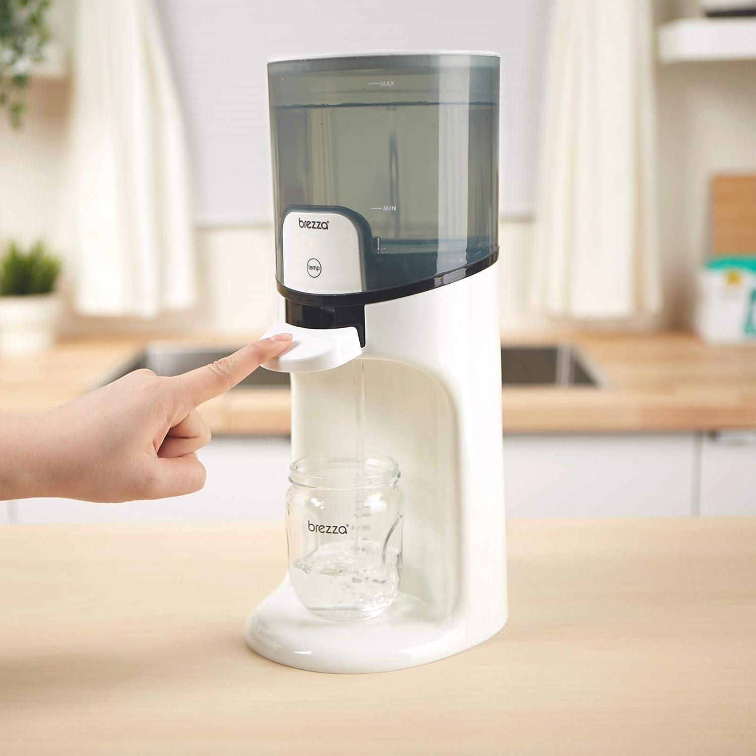 Baby Brezza Instant Warmer - Instantly Dispenses Warm Water at Perfect Baby Bottle Temperature - Replaces Traditional Baby Bottle Warmers : Baby
