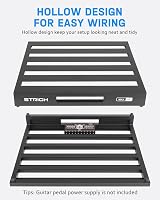 STRICH MAX22 Guitar Pedalboard Extra Large Aluminum 22 x 17.7 in Carry Bag view 5
