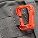 XTACER Tactical Multipurpose D-Ring Locking Hanging Hook Tactical Link Snap Keychain for Molle Webbing