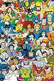 DC Comics - Retro Cast Poster 24 x 36in