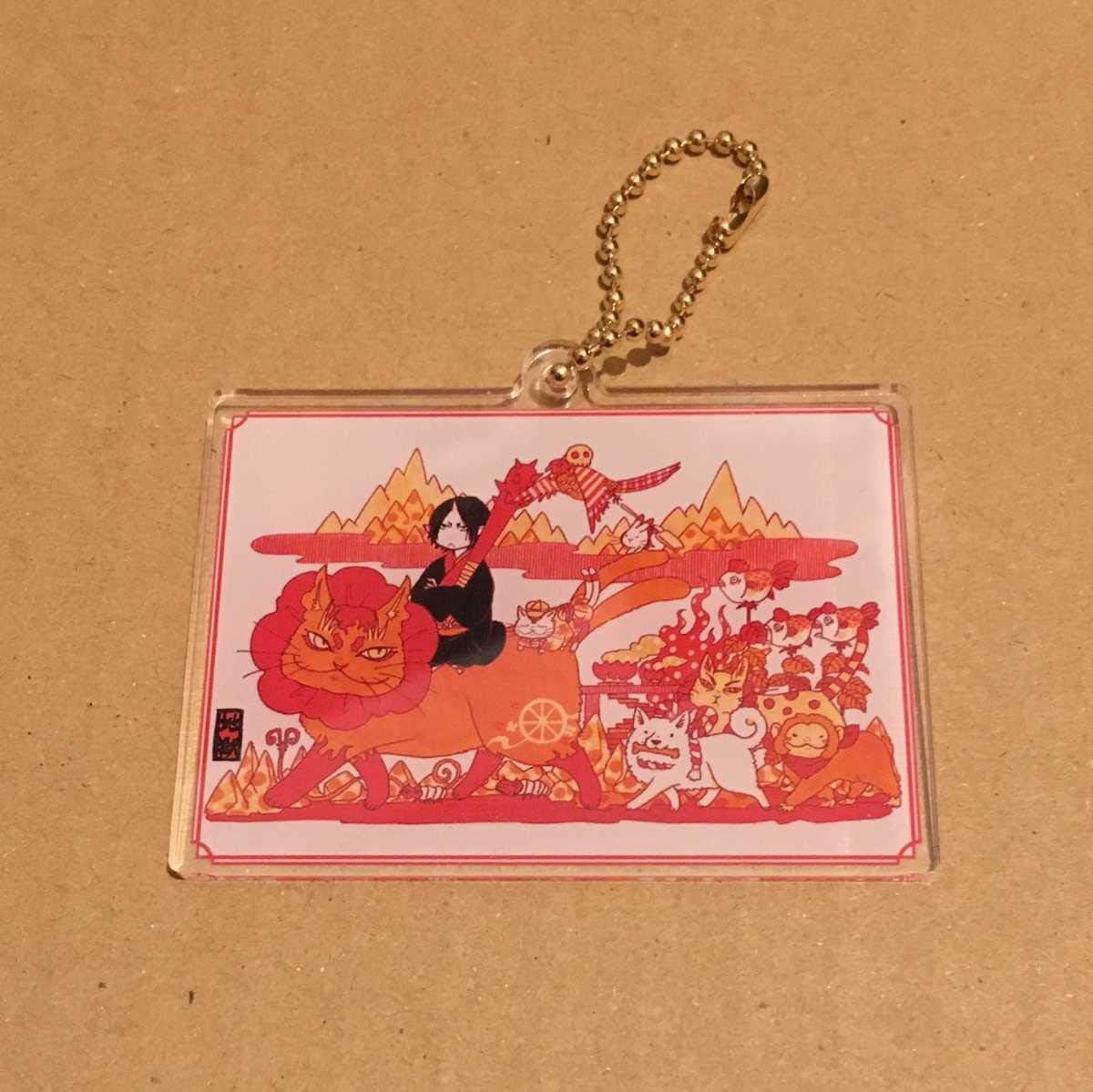 Amazon 鬼灯の冷徹 原作柄アクリルキーホルダー 集合 鬼灯 芥子 桃太郎ブラザーズ シロ 柿助 ルリオ 火車 金魚草 小判 漢 アイドル 芸能人グッズ 通販