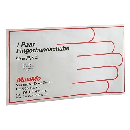 HANDSCHUHE Baumwolle Gr.2 Kinder 2 St Handschuhe