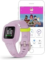 Garmin vivofit jr 3 Kids Fitness Tracker Swim-Friendly 1 Yr Battery Lilac Floral view 5