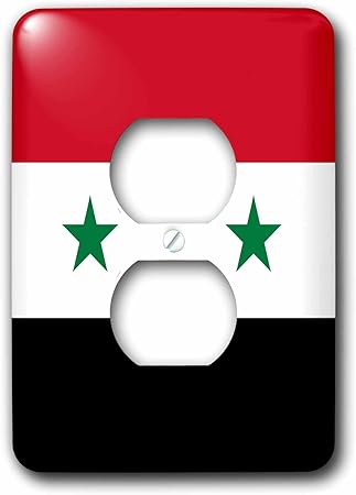3drose Lsp 158443 6 Flag Of Syria Syrian Red White Black With Two