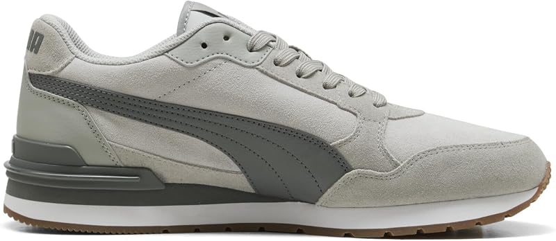 Erwachsene ST Runner v4 Suede Sneakers 46, Cool Light Gray Slate Sky Echo White Gum — Foto 6 von 7
