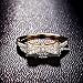DIFINES Redbarry Cute Bow Knot CZ 18k Gold Plated Engagement Promise Rings for Girls Women,Size 5.5 to 9