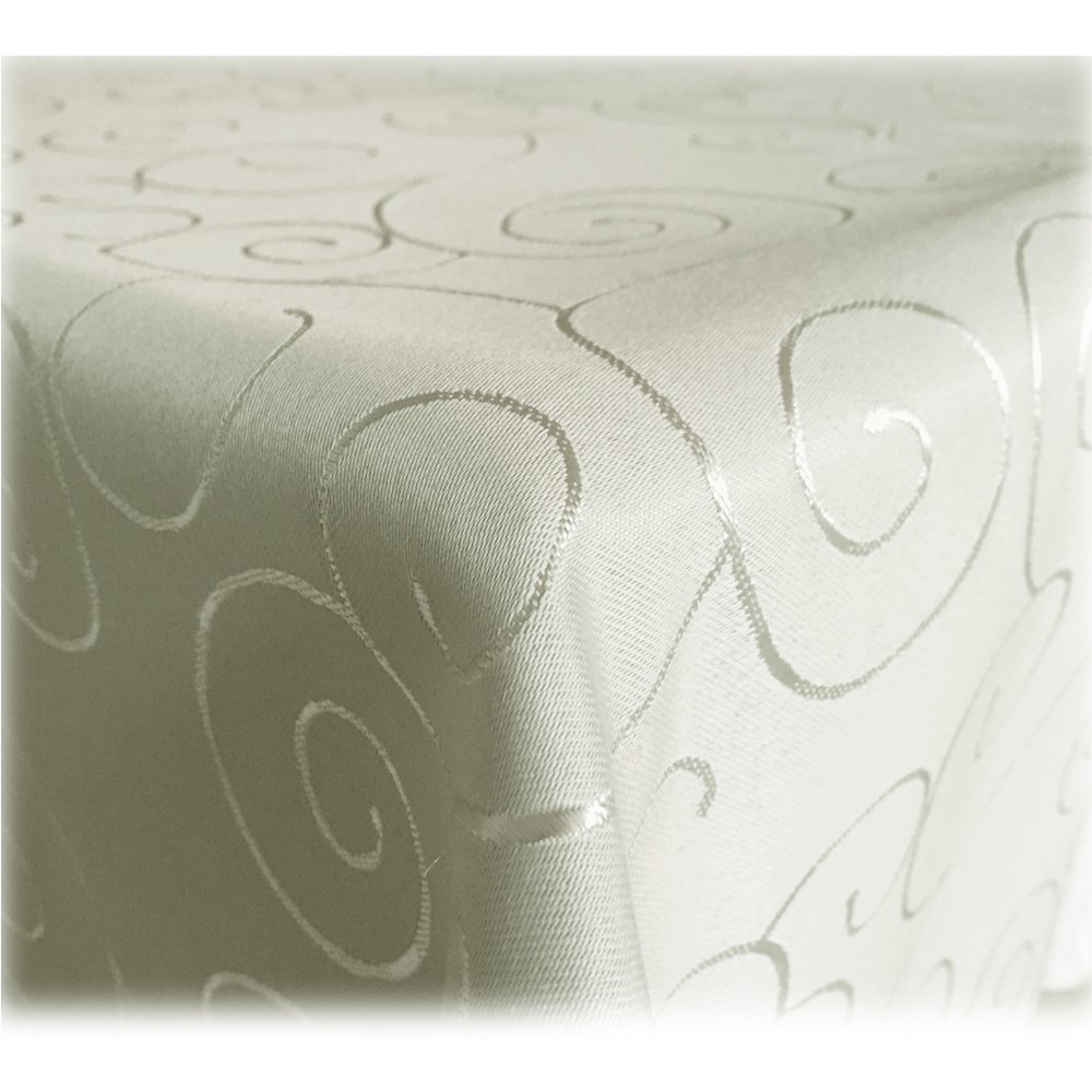 JEMIDI tablecloth ornaments silk gloss noble table cover tablecloth 31 sizes and 7 colours Campagne 110x220