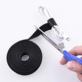 ANDERK Sew On Hook and Loop Strips 10CM x 3M Non-Adhesive Fabric Fastener Set view 3