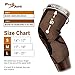 2 Pack Compression Support Sleeve Knee Brace - Relieves Meniscus / Arthritis / Joint Pain - For Running / Basketball / Sports - Stay Active During Recovery From Injury!(L)