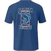 Palmyth Men's Fishing UPF 50+ Sun Protection Short Sleeve T-Shirt
