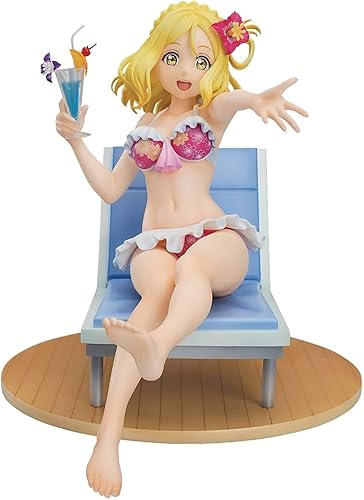 Amazon With Fans ラブライブ サンシャイン 小原鞠莉 Blu Rayジャケットver 1 7スケール Abs Pvc製 塗装済み完成品フィギュア フィギュア ドール 通販