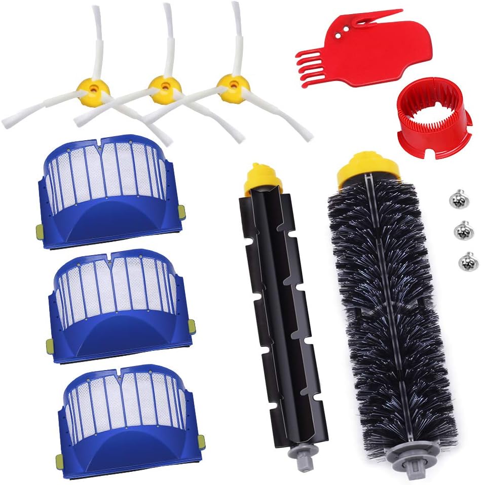 Kit Ricambi Per Roomba 600 Serie - 16 Pezzi, Spazzole E Filtri Di Sostituzione - Foto 4