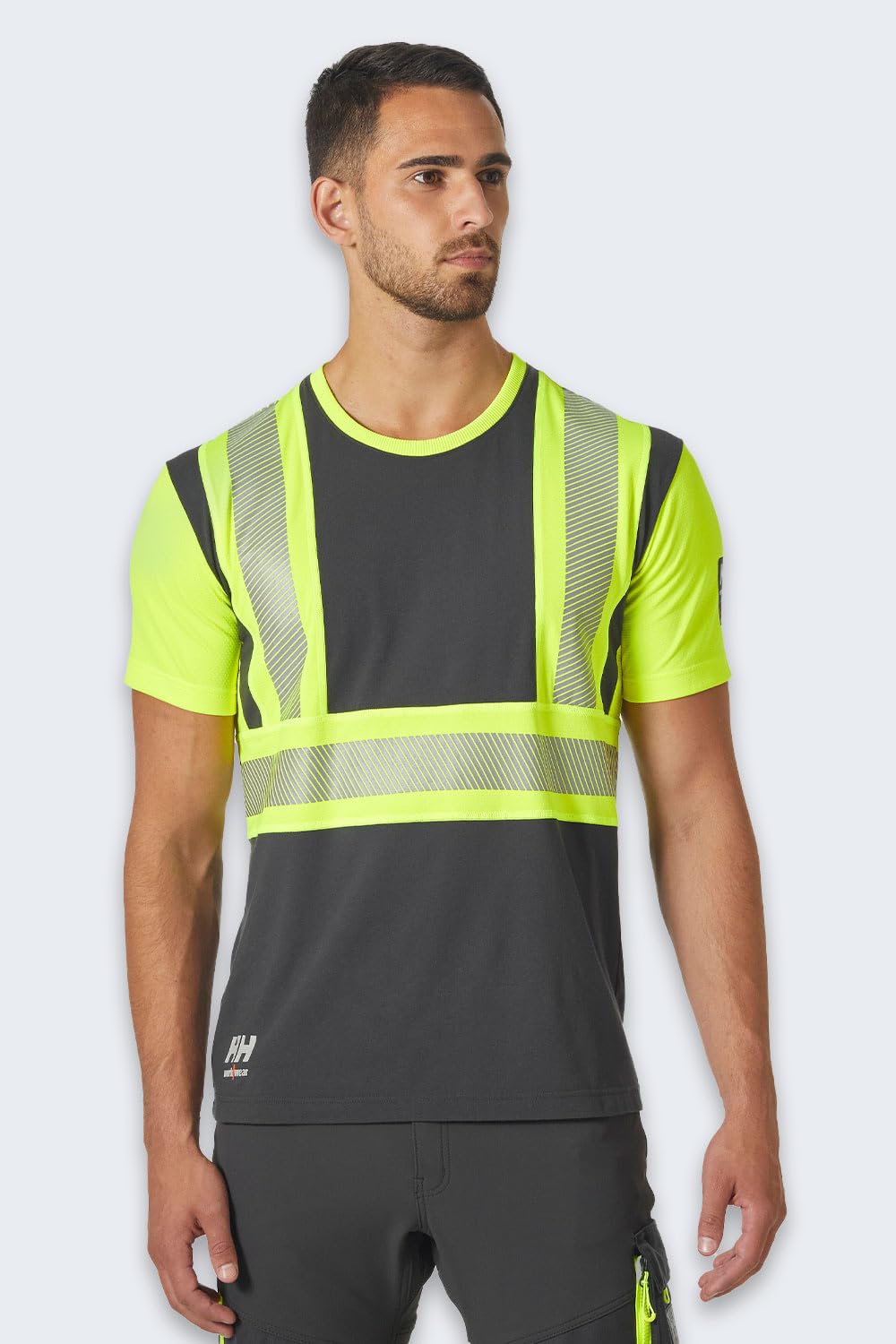 Helly Hansen Men, Mens, Yellow/Ebony, 3XL - Chest 52" (132cm)