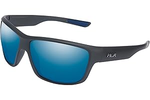 HUK Sunglasses, Polarized Lens Eyewear with Performance Frames, Fishing, Sports & Outdoors Sunglasses