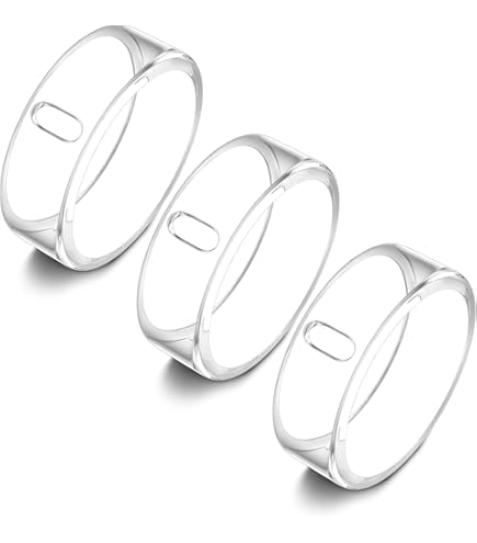 Amazon.com: Oura Ring 4 - Brushed Silver - Size 7 - Size Before