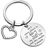 ZQEOU Shih Tzu Key Chain Shih Tzu Lover Jewelry New Year Day Jewelry Best Friend Jewelry Bestie Gift