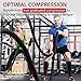 Compression Socks for Men & Women (Lightweight) (One Pair) (CoalBlack) (Medium)
