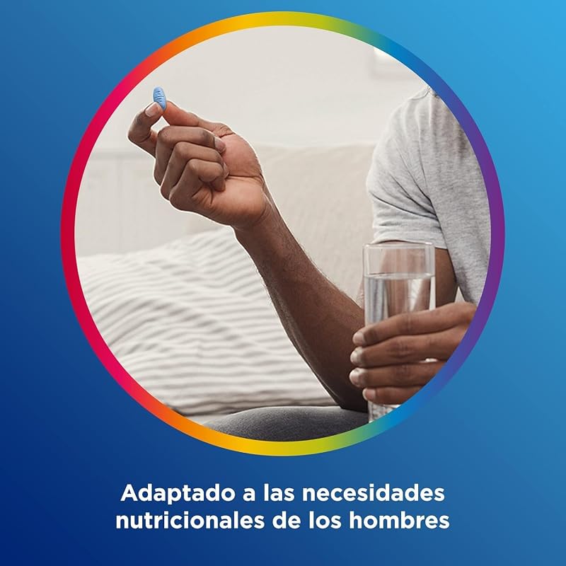Hombre Multivitamínico Multimineral, Sin Gluten, 90 Comprimidos