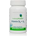 Vitamin D3 + K2 | 5000 IU of D3 (as cholecalciferol) for Optimal Calcium Absorption | 100 mcg of K2 (as menaquinone-7) for Ci