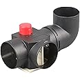 Copgge 75mm 3inch Diesel Heater Duct Connector Parking Auxiliary Heater Ducting Pipe Outlet Elbow Connector Fits for Eberspacher Webasto Diesel Heater 5KW, for Chinese Diesel Heater