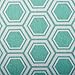DII Hard Sided Collapsible Fabric Storage Container for Nursery, Offices, & Home Organization, (13x13x13) - Honeycomb Aqua