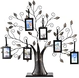 Thetford Design Family Tree Photo Frame with 6 Hanging Frames, Black Metal view 8