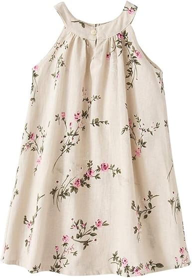 Subfamily Robe De Princesse Fille Mode Fleur Du Soleil Boheme Plage Robe Bebe Fille Ete Printemps Casual Chic Robe De Filles Enfants Robe De Princesse Sans Manches Vetement Bebe Fille Amazon Fr Vetements