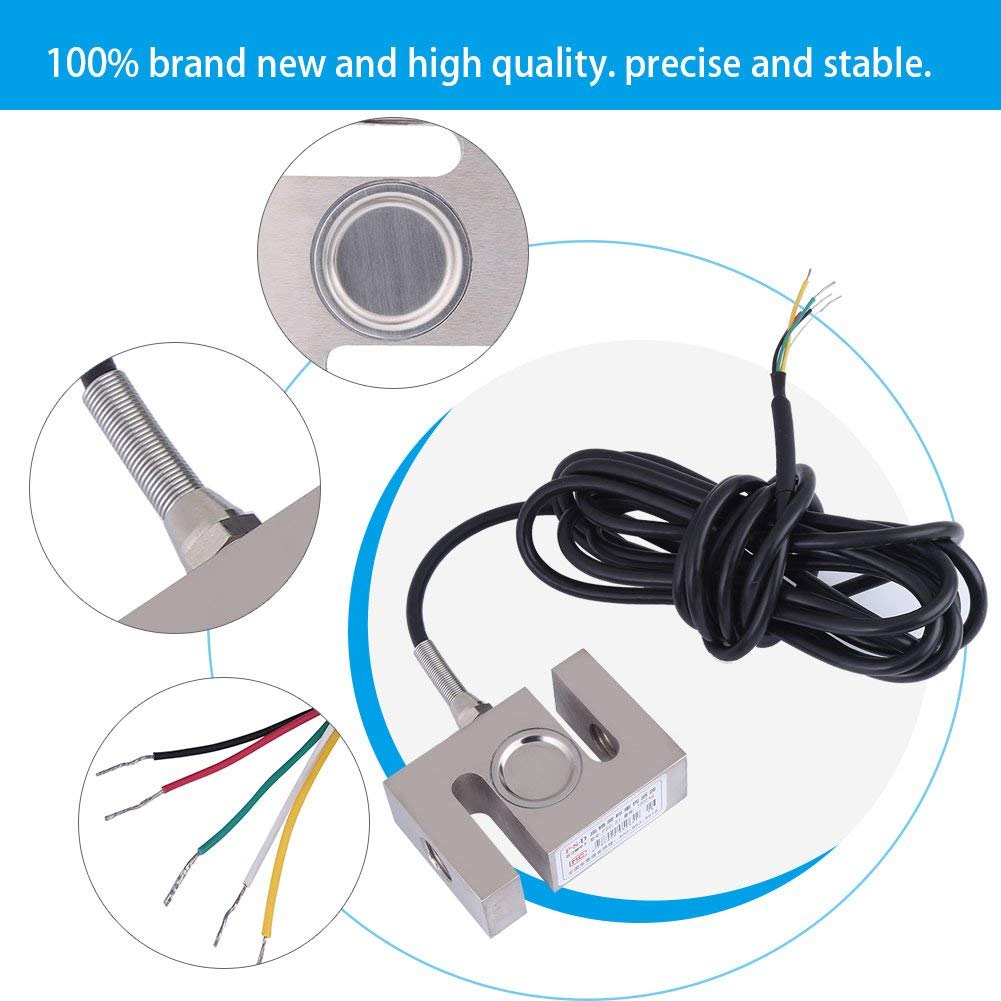 Weighting Scale Rls 1000 Sensor Mua Metal Load Cell Scale Weighting Sensor 1000kg/2204lb, Weighing ...