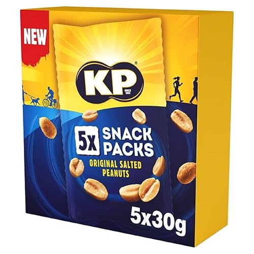 KP Salted Peanuts Multipack, 5 x 30g