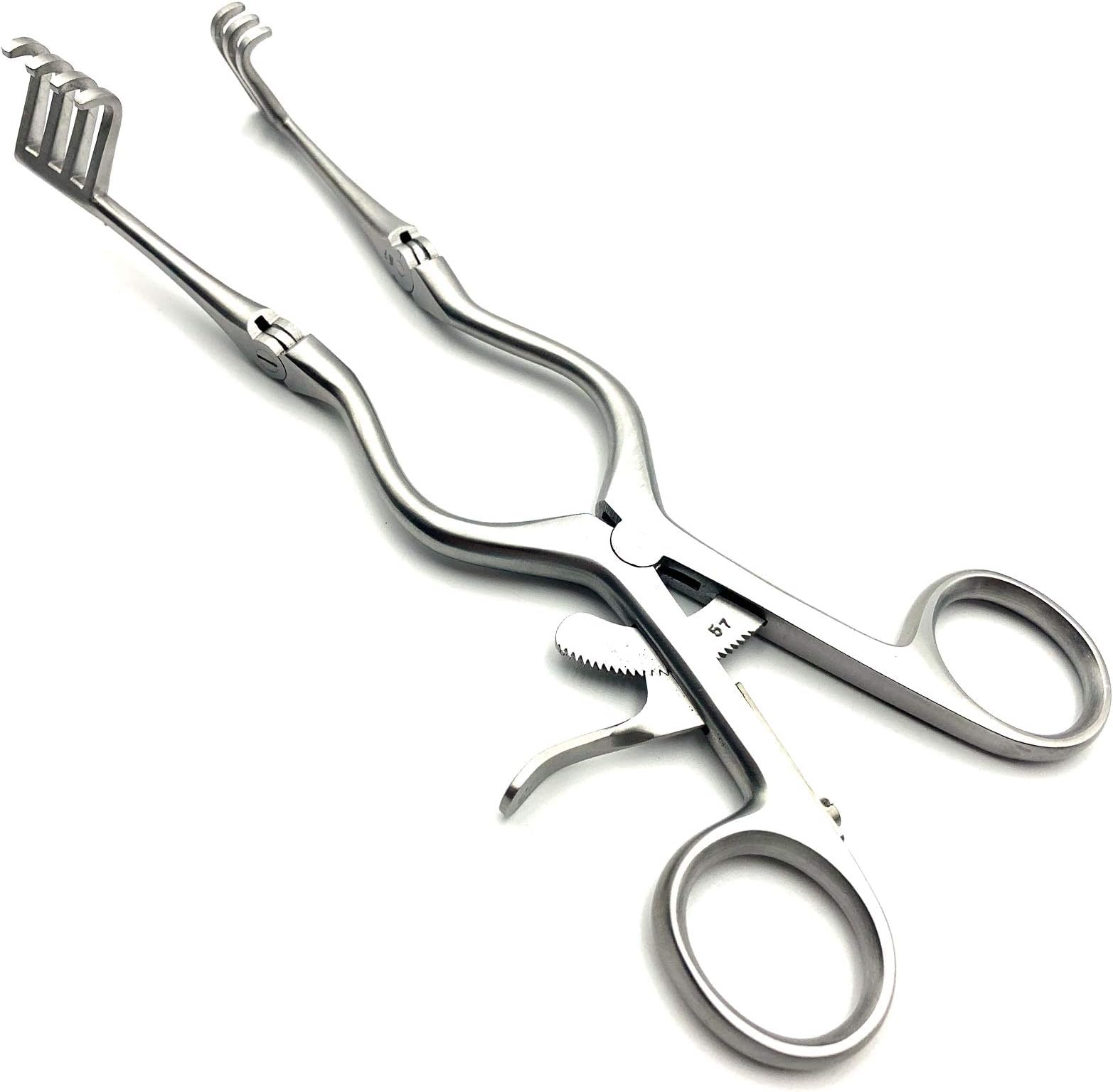 Beckmann Weitlaner Self Retaining Retractor 3 x 4 Blunt Prongs 20 cm