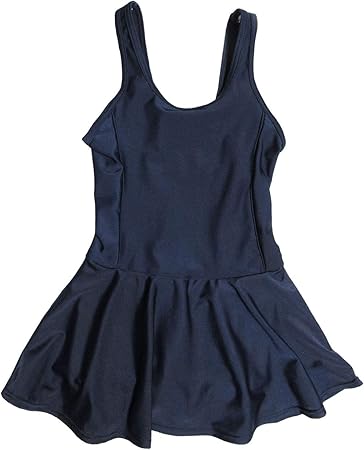 Amazon Co Jp ディアコロン スクール水着 女子 スカート ワンピース 女の子 女児 紫外線カット Uvカット キッズ 小学生 かわいい スイミングスクール Sk001 スポーツ アウトドア