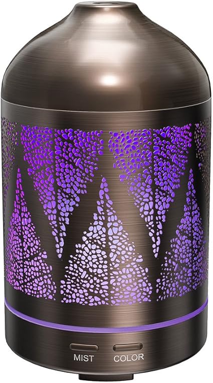 Humidificador Aromaterapia 100ml TaoTronics Difusor Aroma de ...