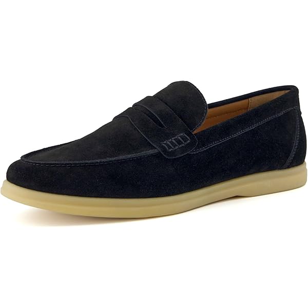 Amazon.com | New OTZ Shoes Men's OG SDE Slip On Black Suede