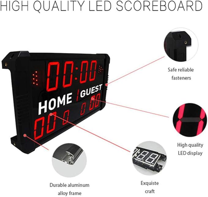 GYJUN Marcador electrónico Digital del Contador de Tiempo para el ...