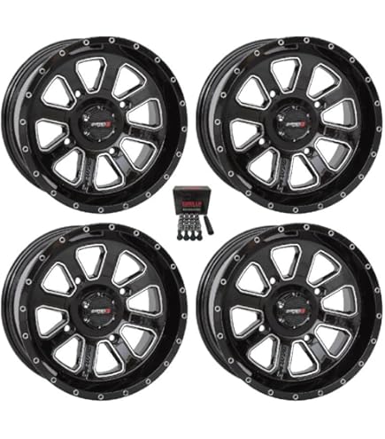 ideaswam 14号　RINGU Amazon.com: Fuel UTV D557 Anza 14x7 4x156 +38mm Matte Black Wheel
