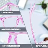 COOLOO Blue Light Blocking Glasses Anti Glare TR90 Frame Gaming Computer Glasses view 2