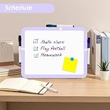 VUSIGN Small White Board 22 x 28 cm Magnetic Dry Erase Board with Markers view 3