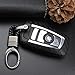 S-WEKA CARBON FIBER STYLE Black Carbon Fiber Texture Car Key Case Cover Holder Pouch Remote Key Chains Key Bag Fit For BMW keyless remote control Smart Key Fob Holder 1/2/3/4/5/6/M/X SERIES X3 X